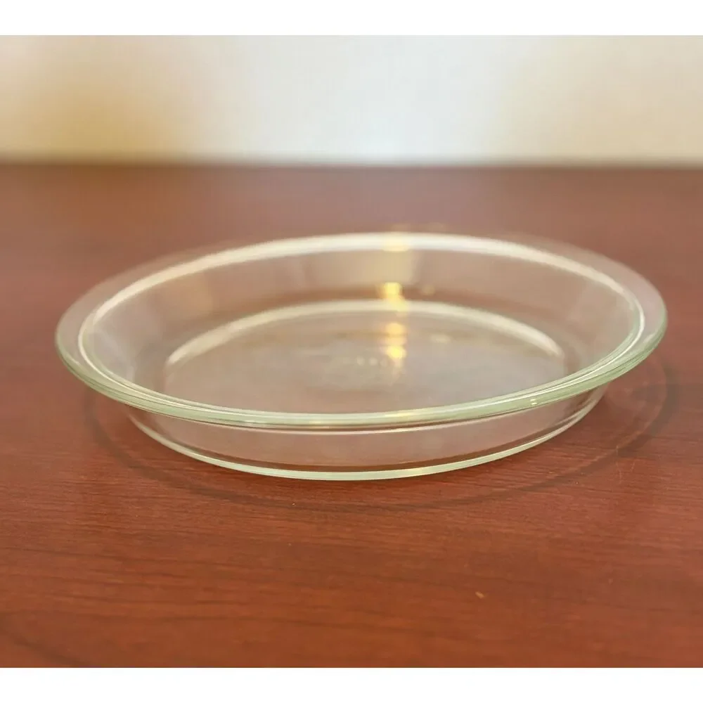 Vintage Pyrex 209 Clear Glass 9 Inch Pie Plate Baking Dish Pan 23cm USA